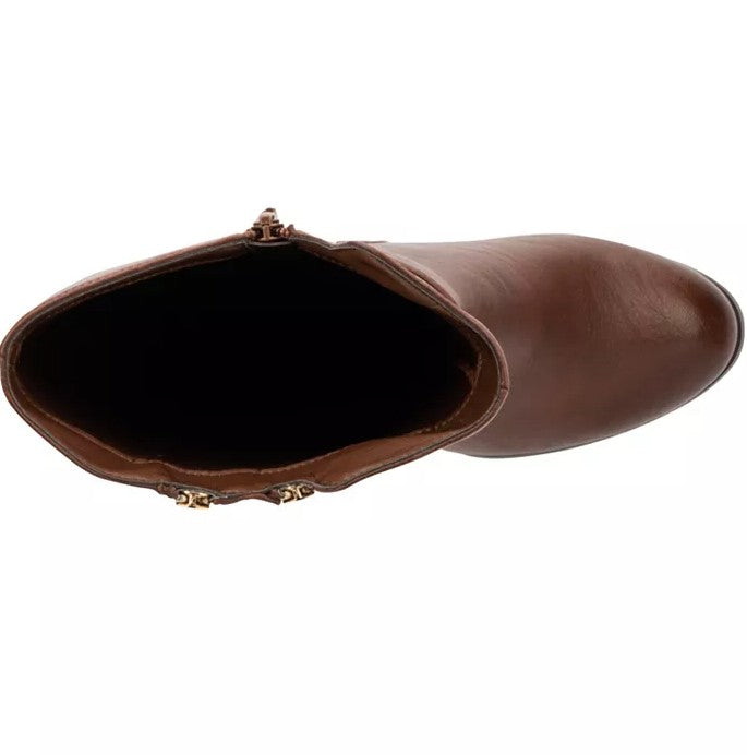 New York & Company Women's Andrina Boot Cognac Size 8