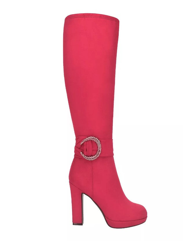 Impo Women's Ovidia Stretch Platform Boots Classic Red Size 9 W