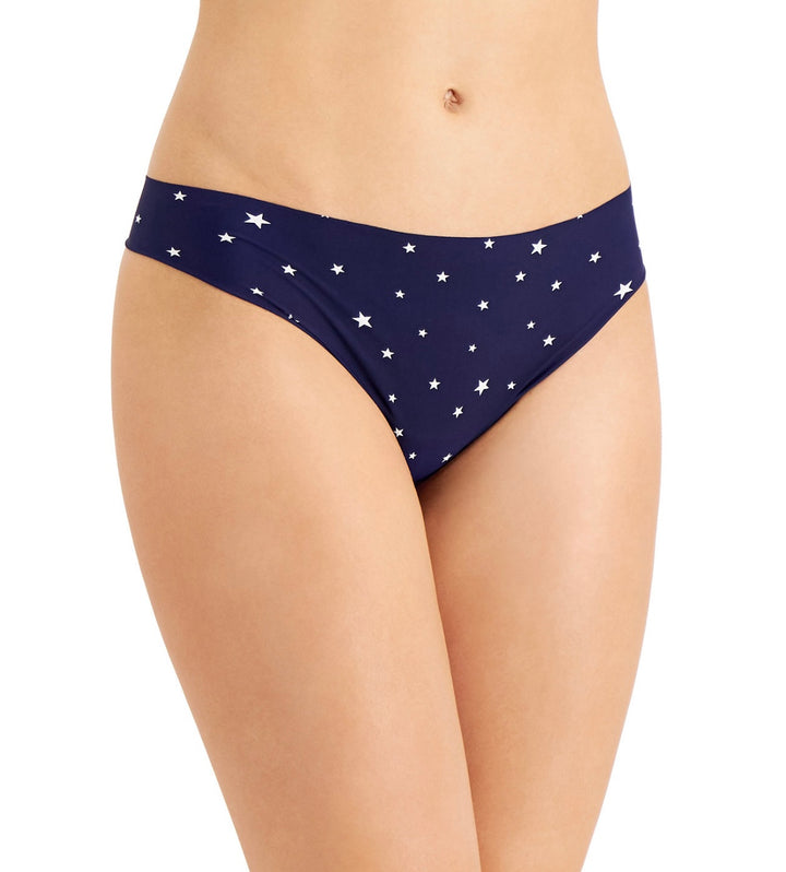 Alfani Women's Laser-Cut Thong Underwear 2-Pk Set Creamy Ivory/Stars Size XXL