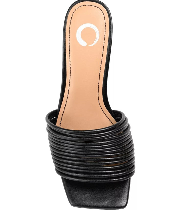 Journee Collection Women's Calliope Sandals Black