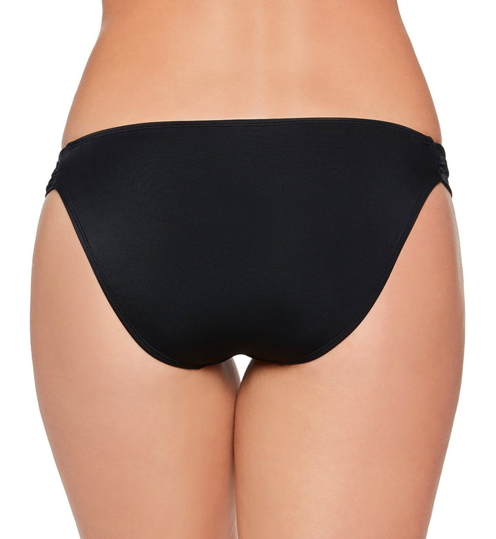 Salt + Cove Women's Stretch Side Tab Moderate Coverage Hipster Swimsuit Bottom