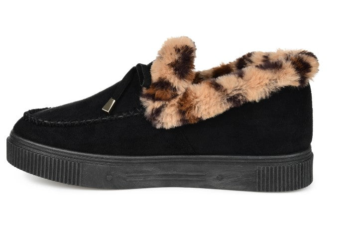 Journee Collection Women's Tru Comfort Foam Midnight Slipper Shoes Black