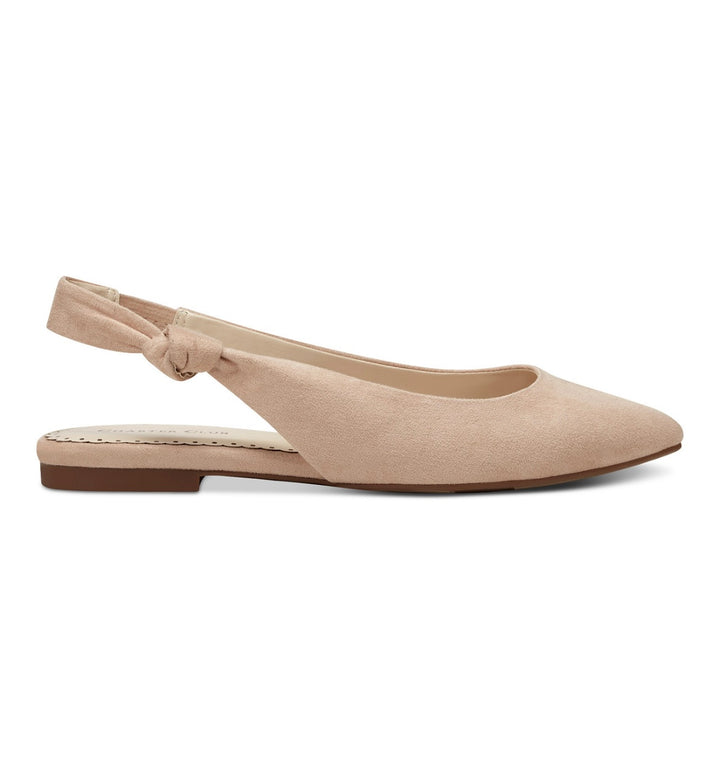 Charter Club Women's Karaa Slingback Flats Shoes Dusty Pink Size 5.5 M