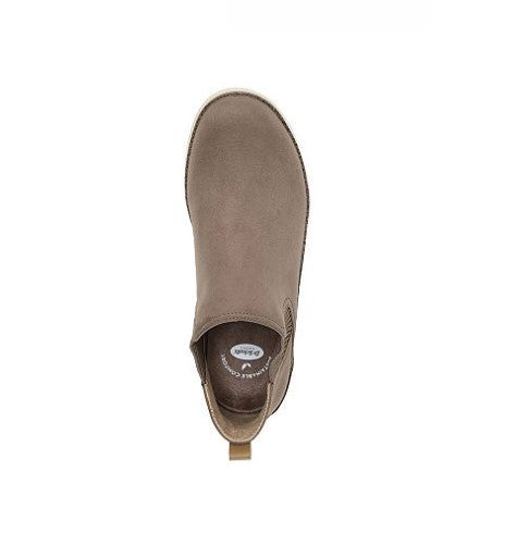 Dr. Scholl's See Me Women's Chelsea Boots Stucco Brown Microfiber Size 9