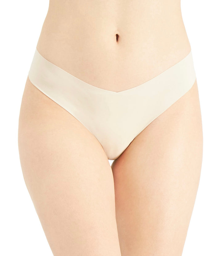 Jenni Women's No-Show Thong Underwear Chai