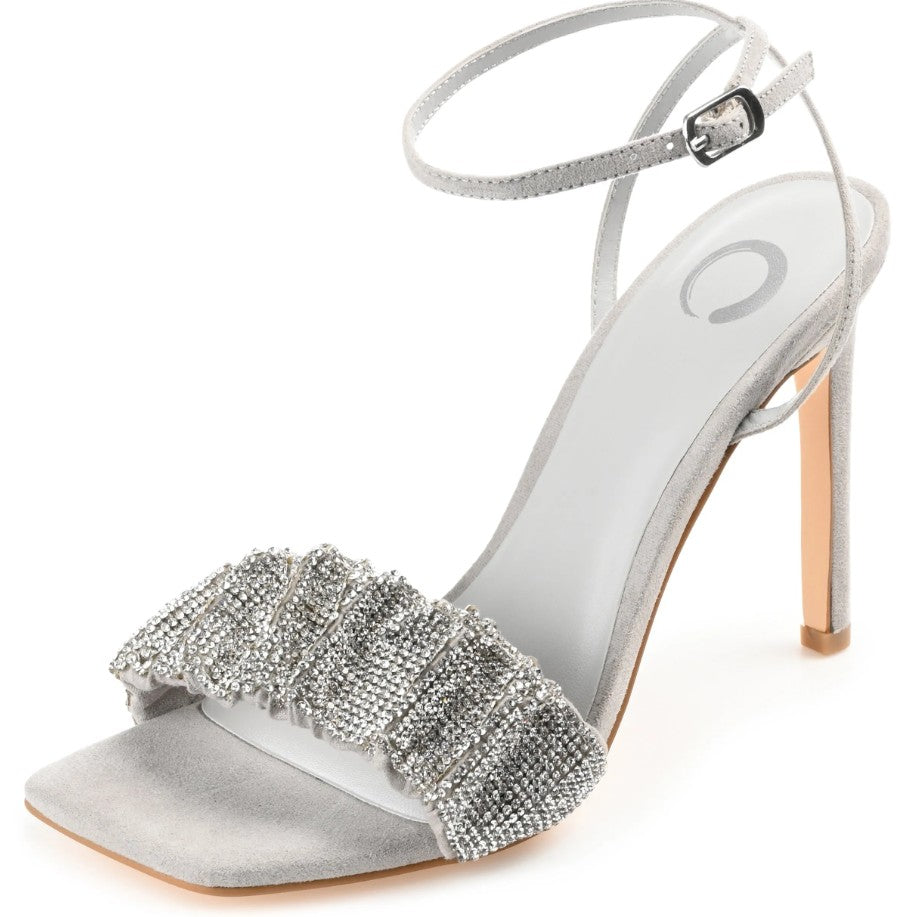 Journee Collection Women's Arlette Comfort Open Toe High Stiletto Pumps Size 7
