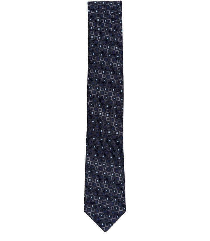 Alfani Men's Slim Design Curtis Geo Tie Black One Size