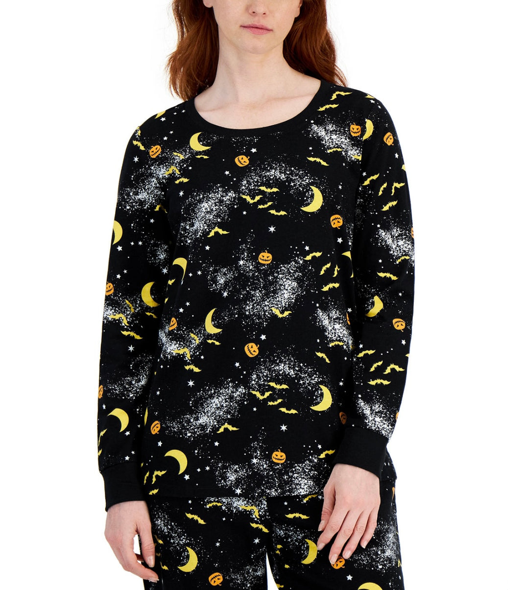 Family Pajamas Women's Halloween Spooky Night Family Pajama Set Size M