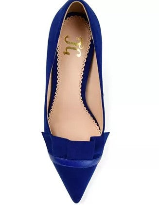 Journee Collection Women's Marek Pump Heels Blue Size 8