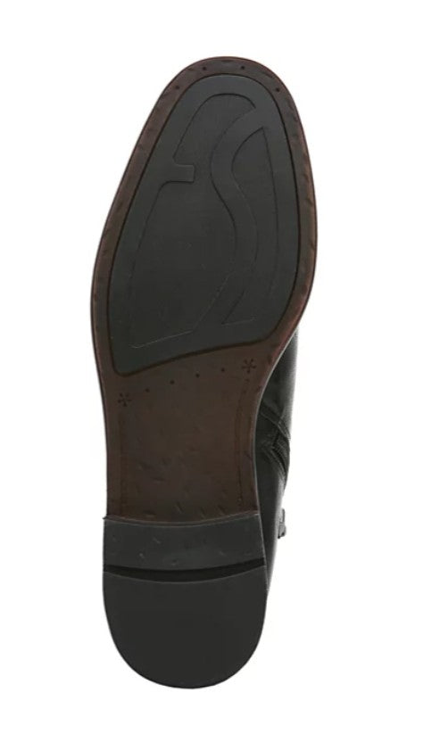 Franco Sarto Women's Zipper Closure Marcus Booties Black/Cognac Leather