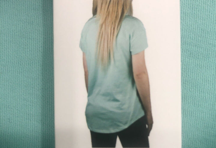 Women's Graphic T-Shirt Mint Green Short Sleeve Chaos Coordinator