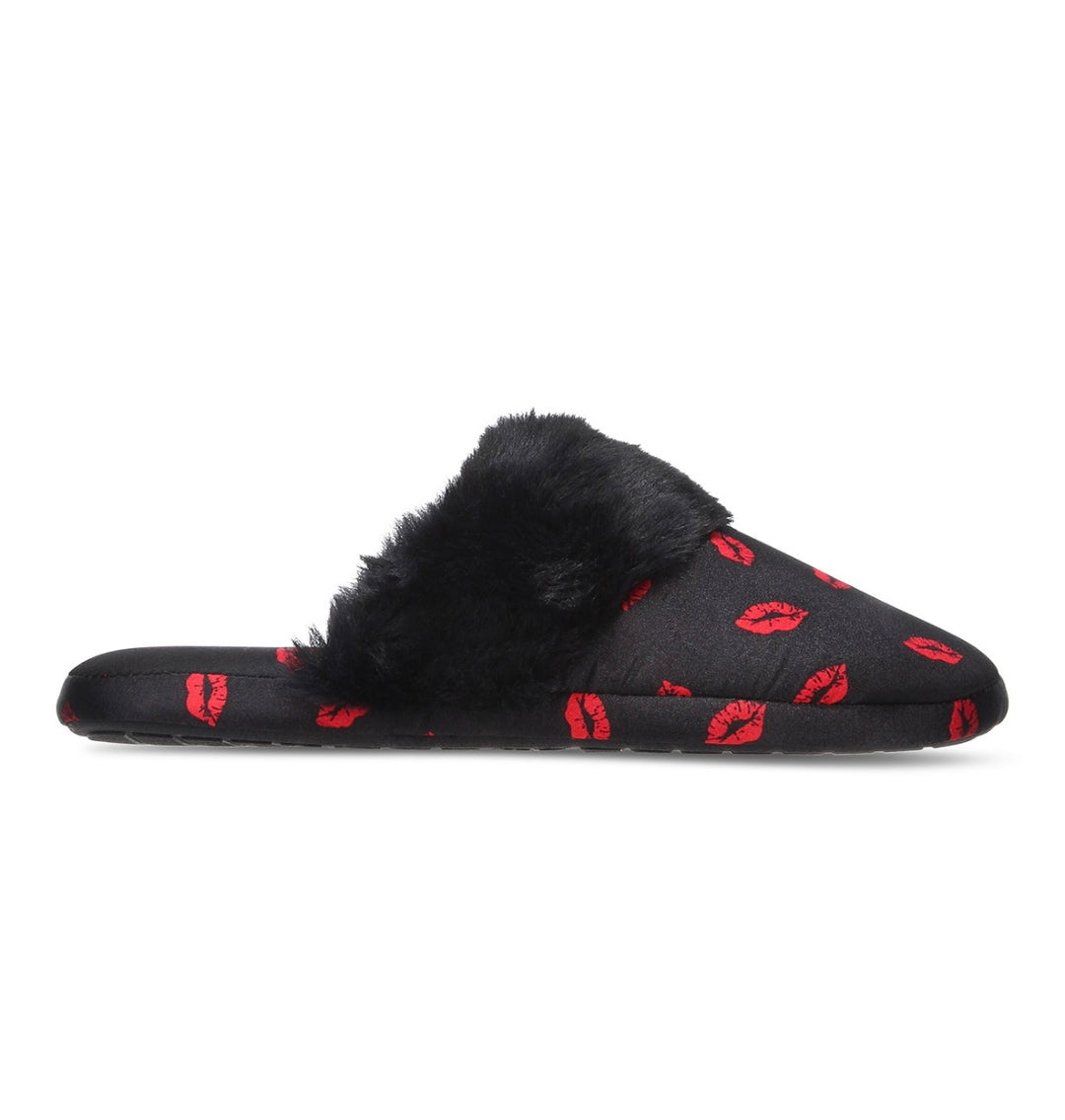 INC International Concepts Women's Faux-Fur-Trim Boxed Slippers