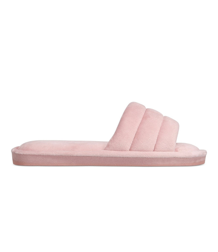 Alfani Women's Plush Slide Slippers Bridal Rose