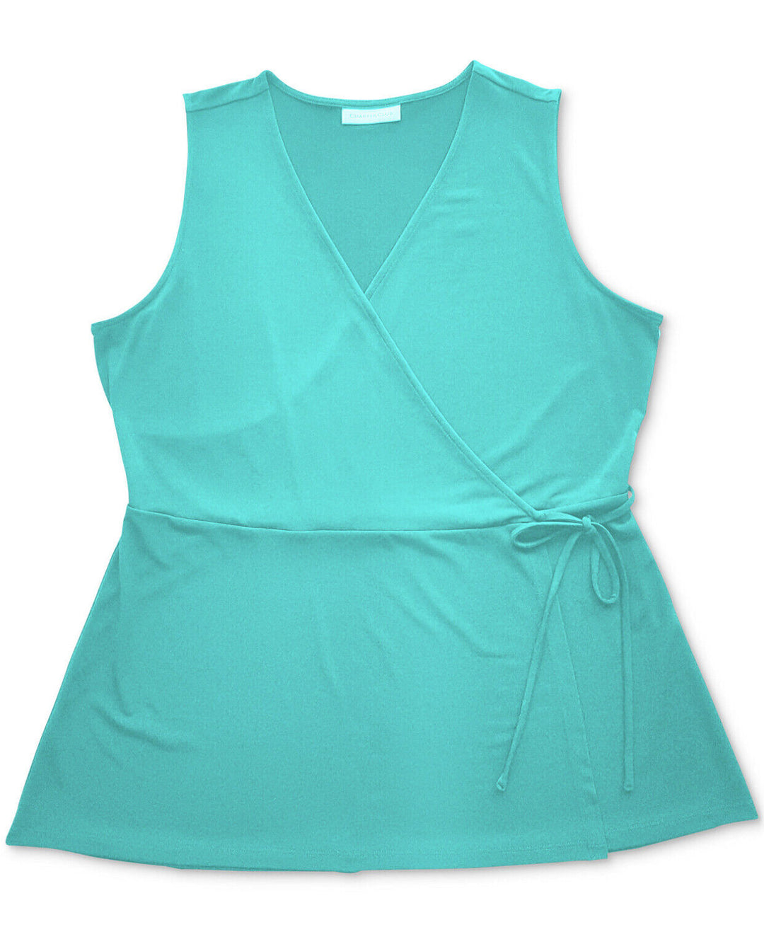 Women's V-Neck Wrap Sleeveless Top