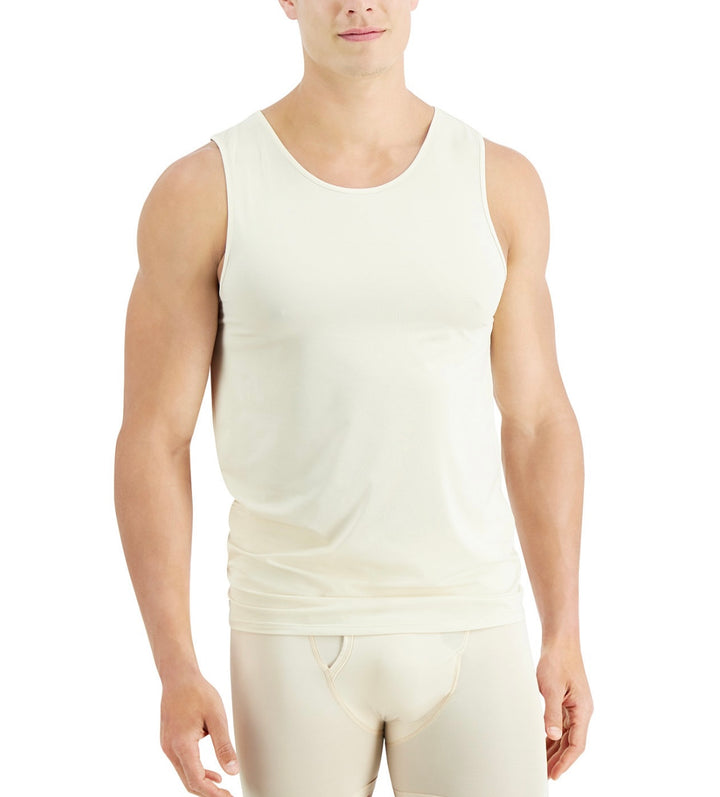 Alfani Men's Air Mesh Undershirt Tank Shell Tan Size M