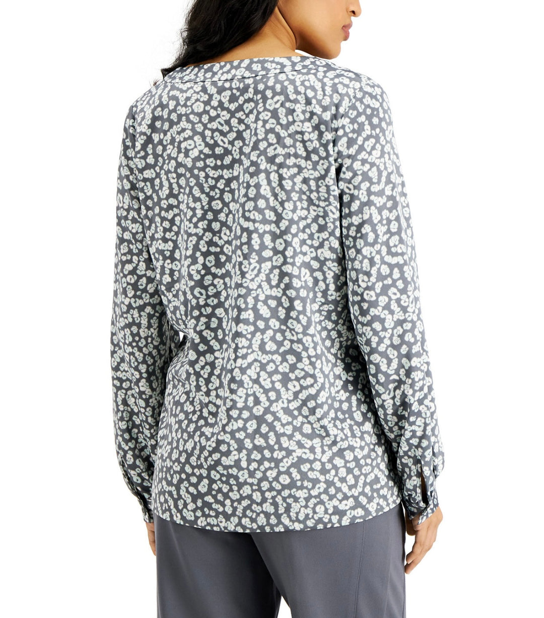 Women's V-Neck Top Long Sleeve