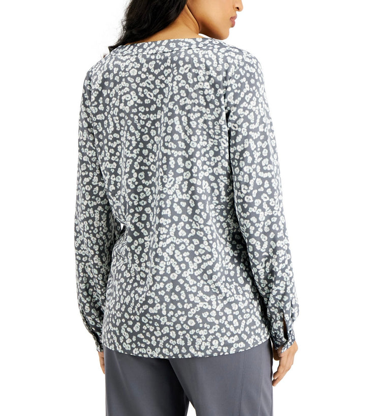 Women's V-Neck Top Long Sleeve