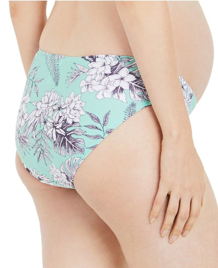 Motherhood Maternity Women's Beach Bump 2 Piece Tankini Swimsuit UPF 50+