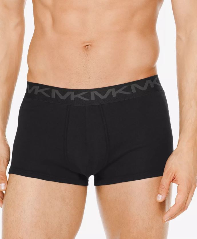 Michael Kors Men's Performance Cotton Trunks 3-Pack
