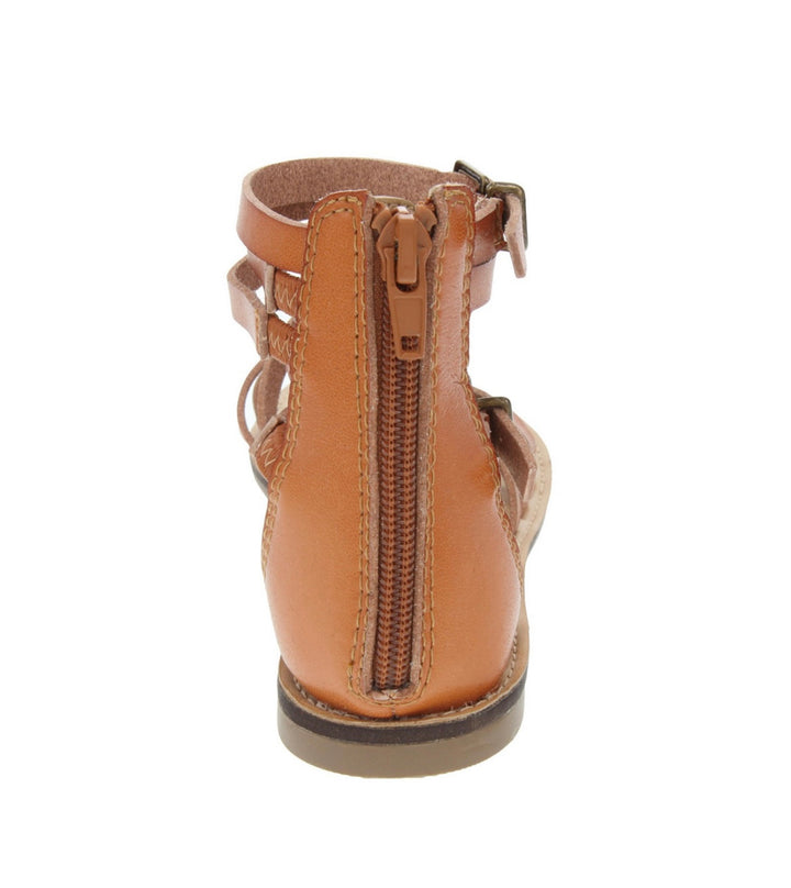 Sugar Malou Women's Gladiator Sandals Cognac Size 9.5M