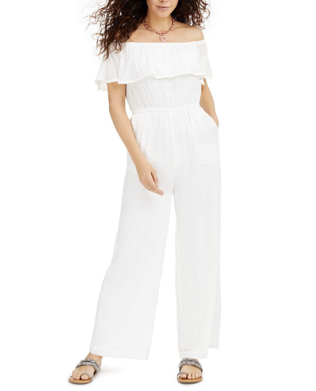 Women's Off-the-Shoulder Jumpsuit