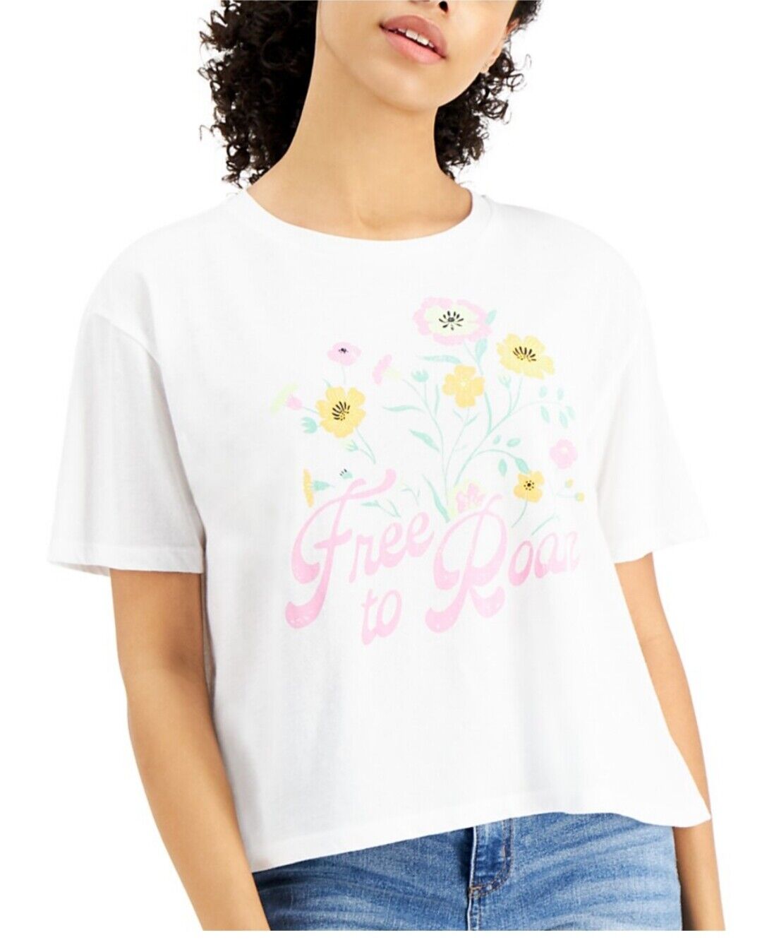 Grayson Threads Black Juniors' Free to Roam Short-Sleeve T-Shirt