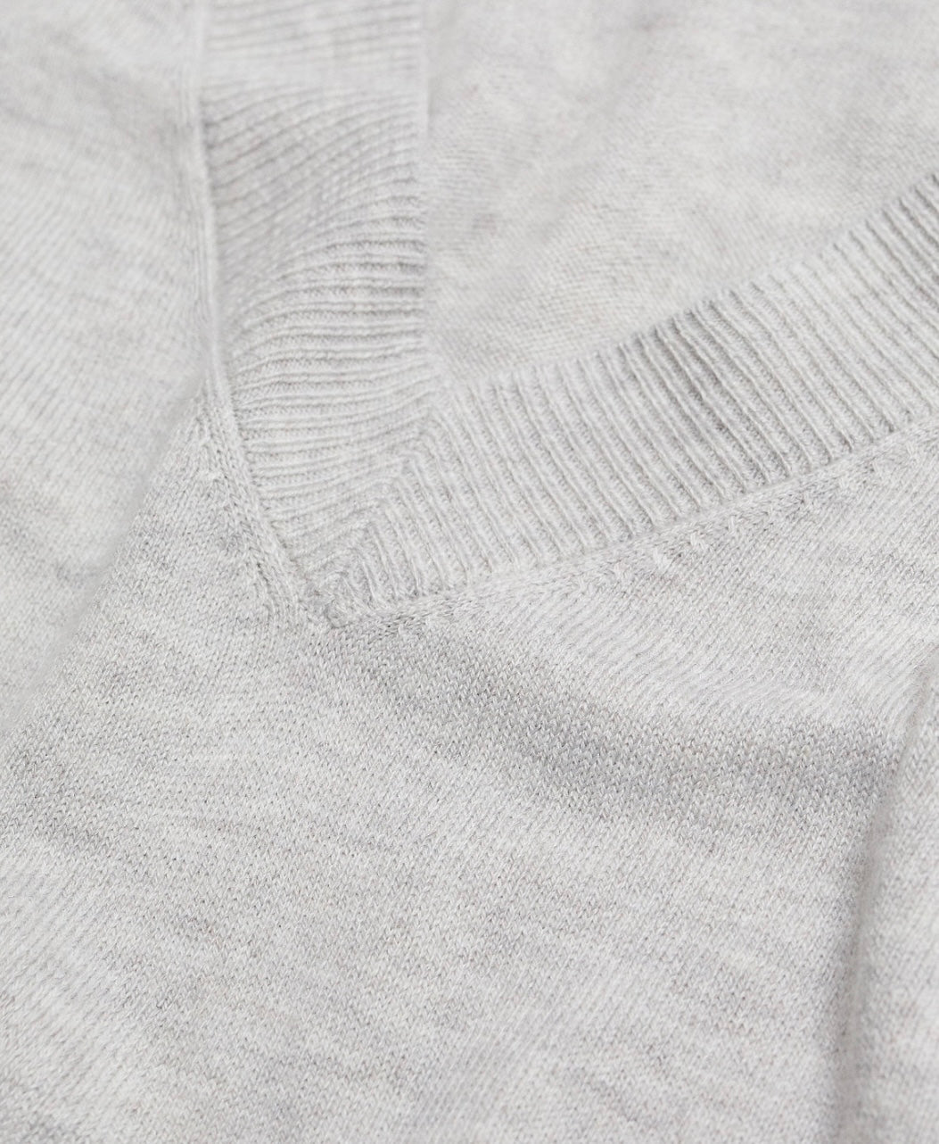 Mango Women's Oversize Knit Sweater Light Heather Gray Size L