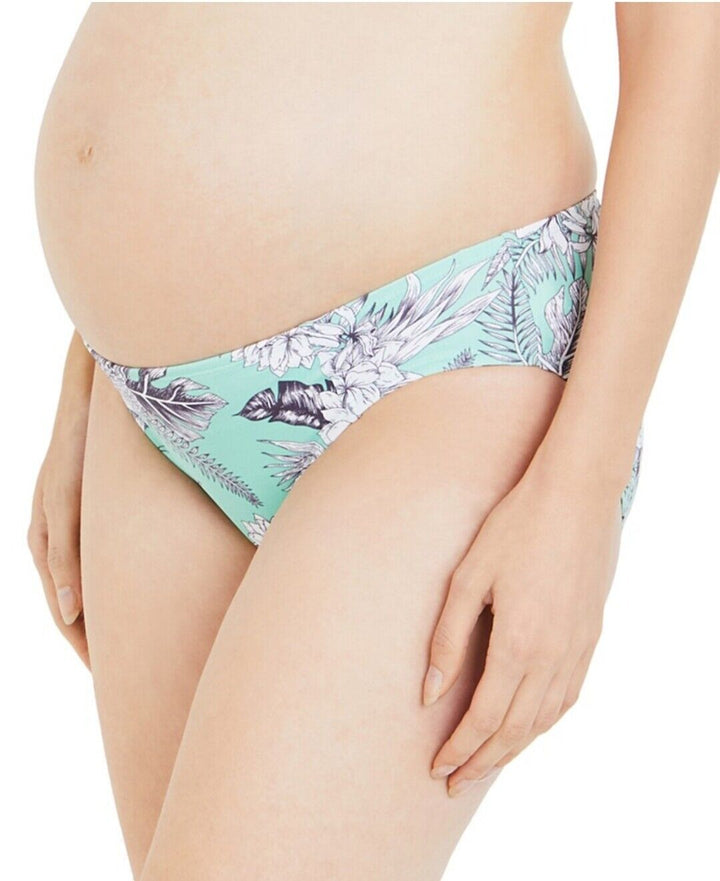 Motherhood Maternity Women's Beach Bump 2 Piece Tankini Swimsuit UPF 50+