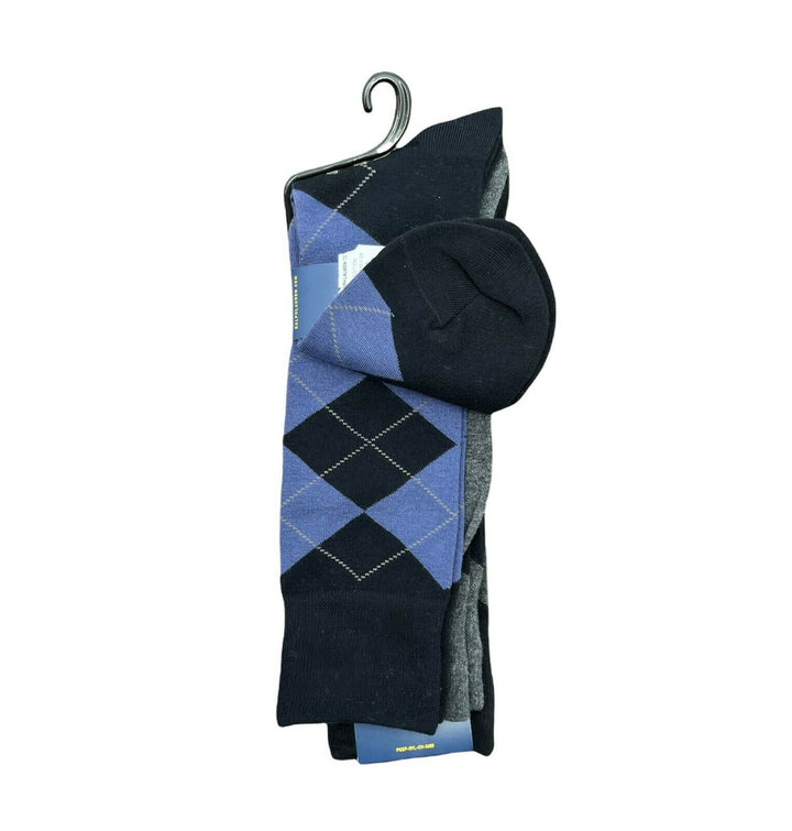 Polo Ralph Lauren Men's Socks Cotton Antimicrobial Custom Fit 3 Pairs