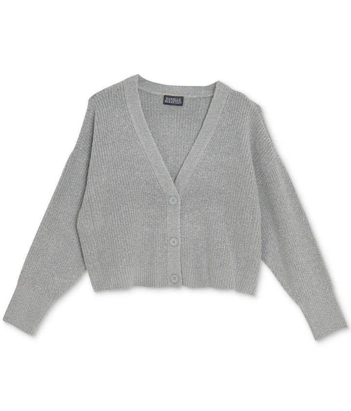 Women's Plus Size Button-Front Cardigan