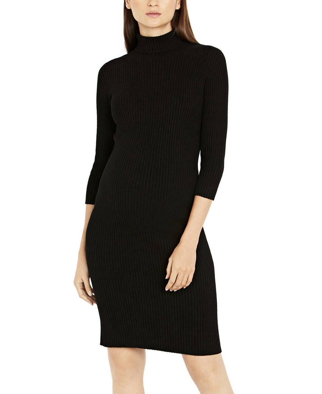 Pietro Brunelli Maternity 3/4 Sleeve Turtleneck Dress