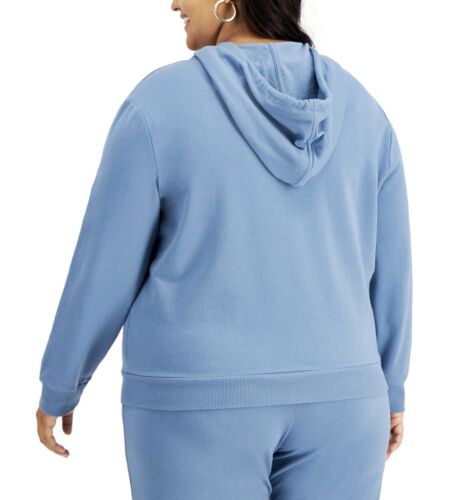 Rebellious One Women's Plus Size Trendy Butterfly-Print Sweatshirt