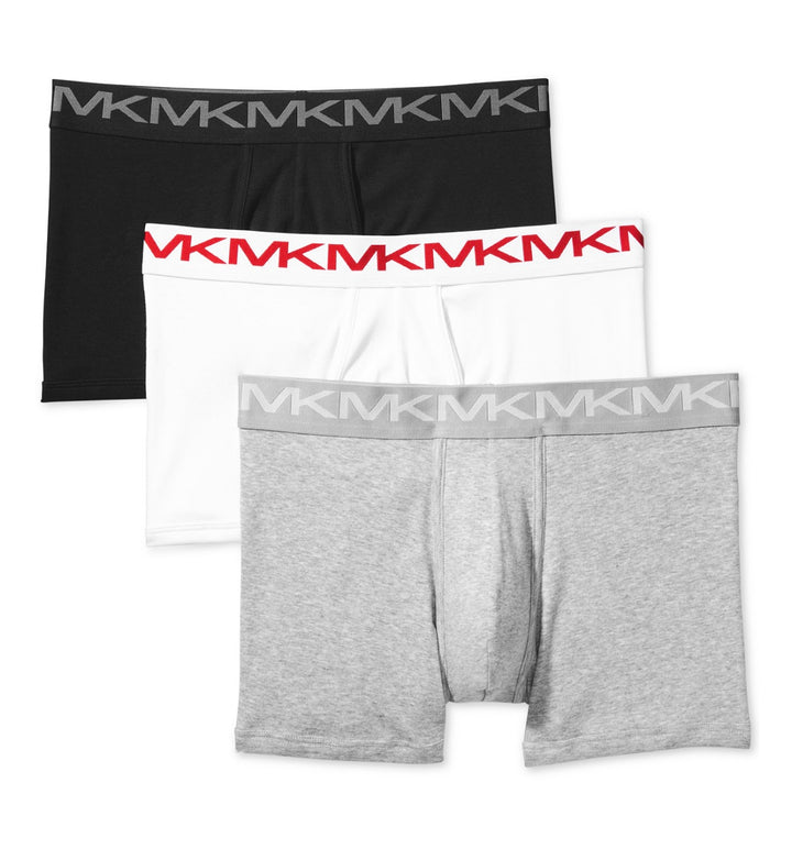 Michael Kors Men's Performance Cotton Trunks 3-Pack