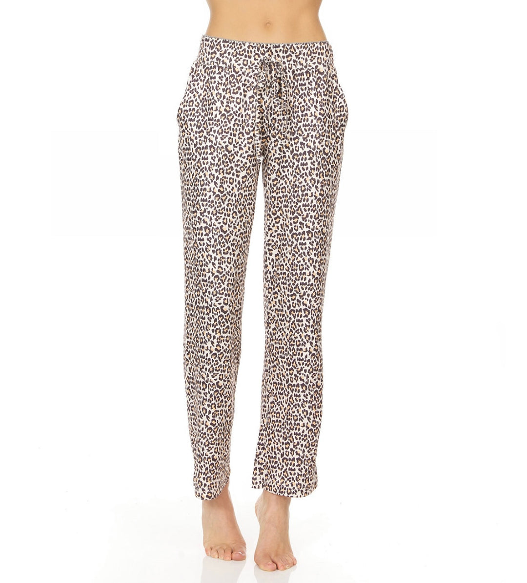 Flora Nikrooz Women's Kayla Printed Item Pajama Pant Beige Size S