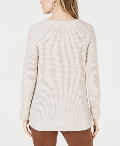 Women's Petite Pointelle Sweater Long Sleeve