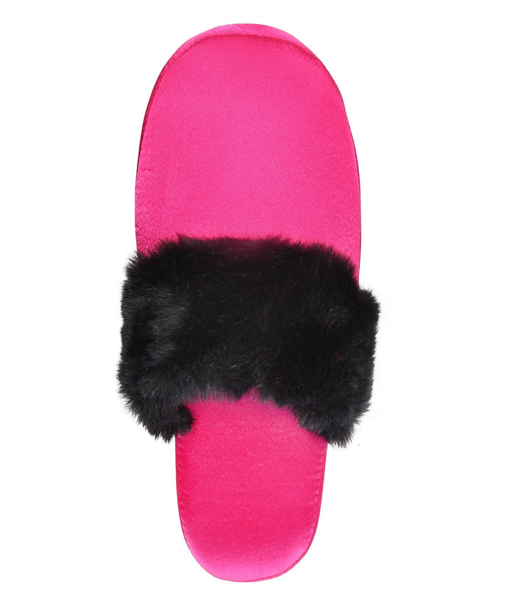 INC International Concepts Women's Faux-Fur-Trim Boxed Slippers