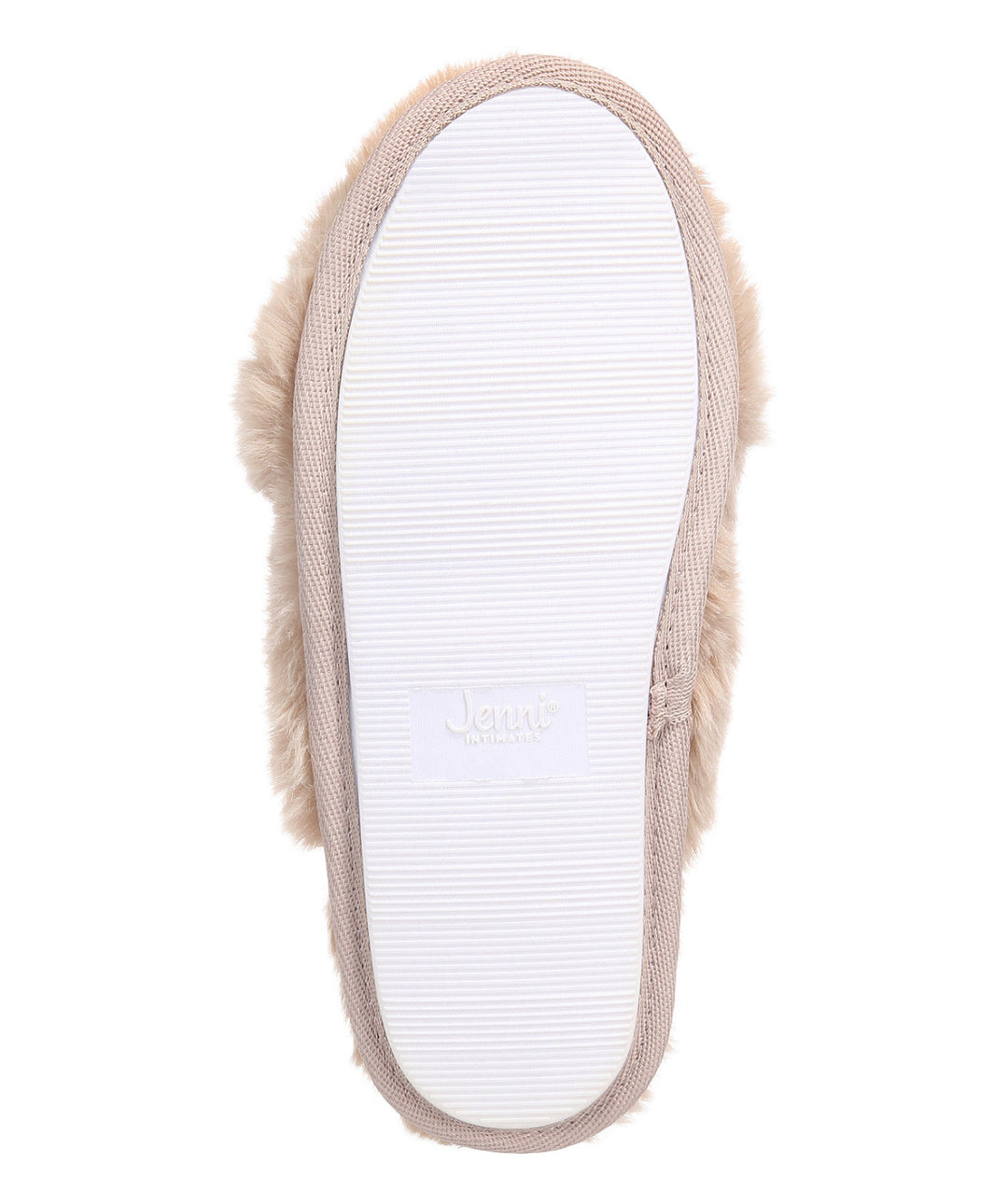 Jenni Women's Crisscross Faux Fur Slide Boxed Slippers