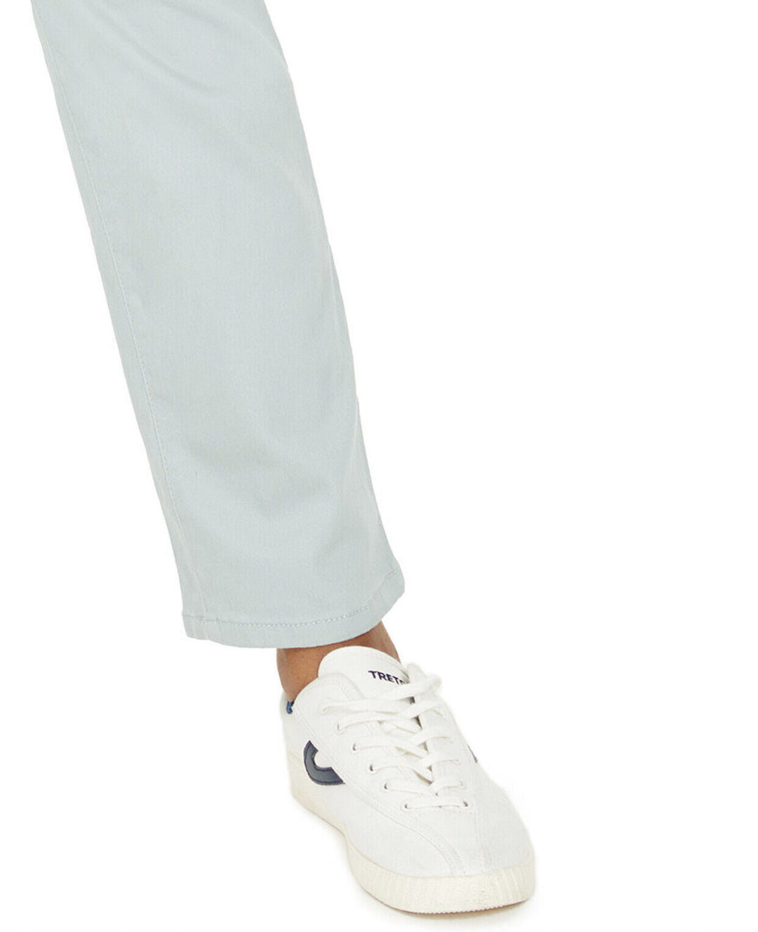 Women's Tummy Control Straight Leg Jeans Frost Blue High Rise