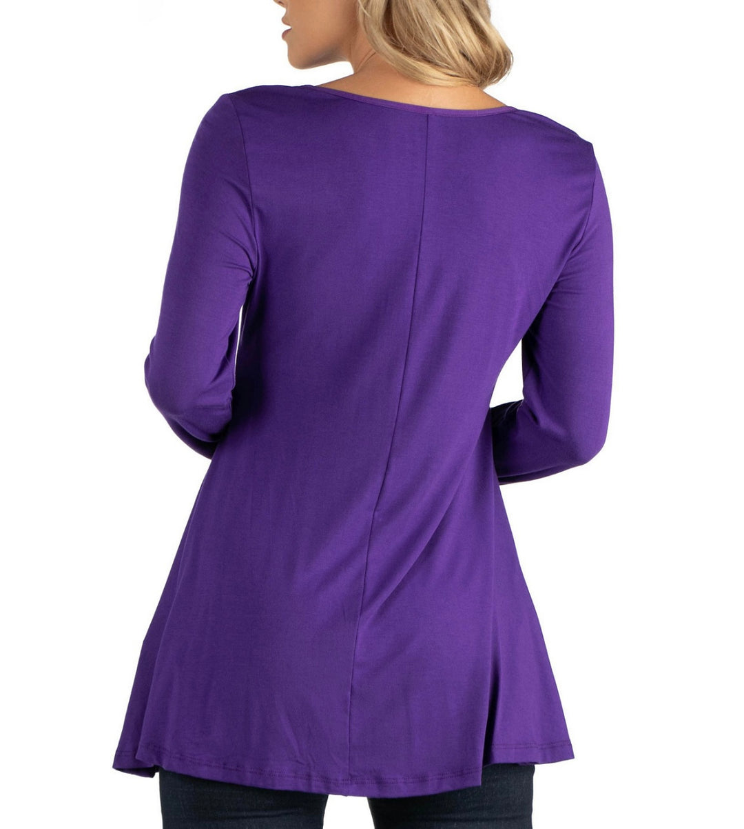 Women's Long Sleeve Swing Style Maternity Tunic