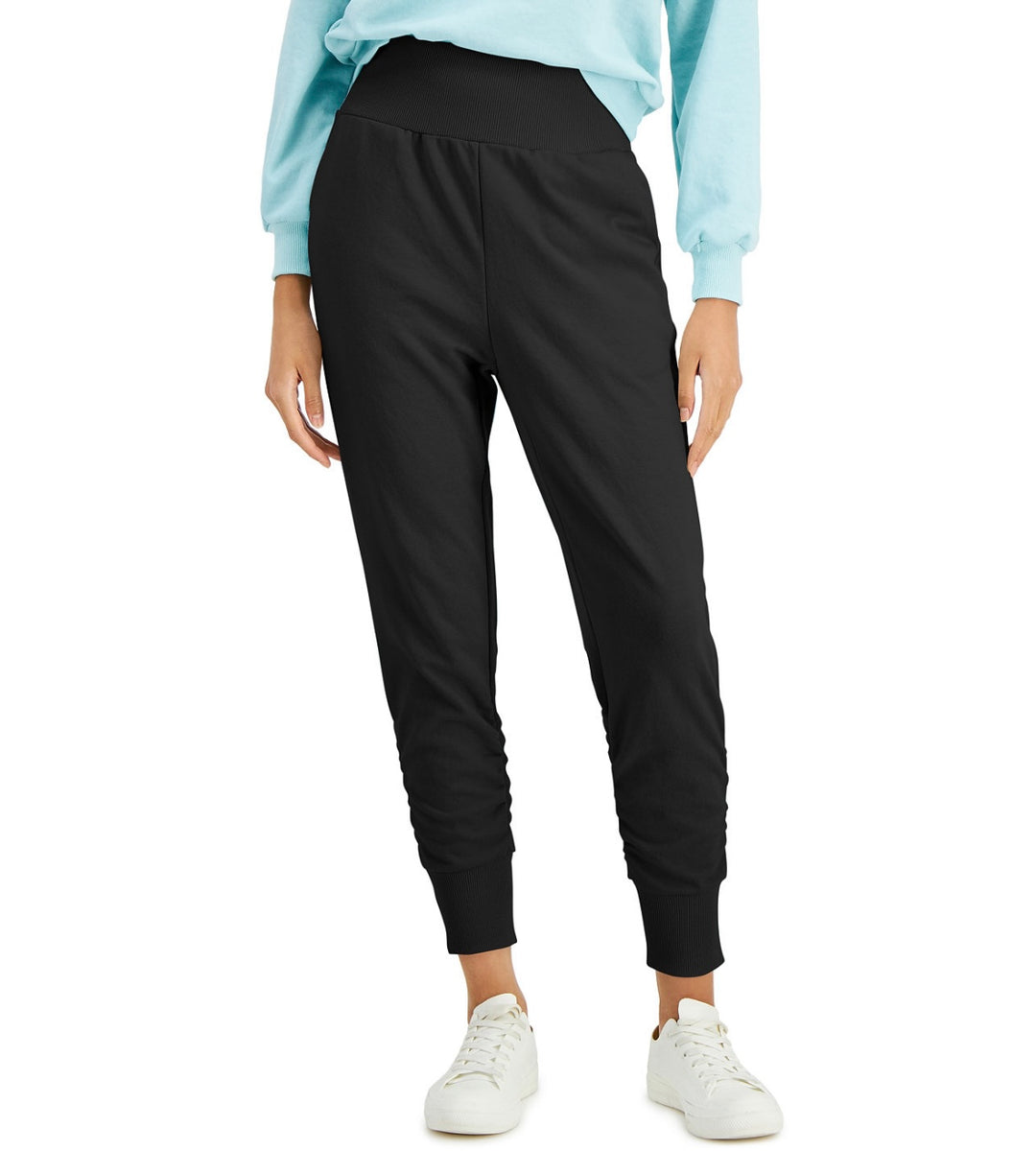 INC International Concepts Women's Petite High-Waisted French Terry Jogger Pants