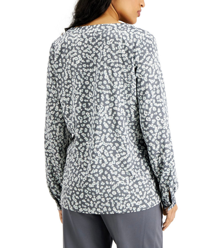 Women's V-Neck Top Long Sleeve