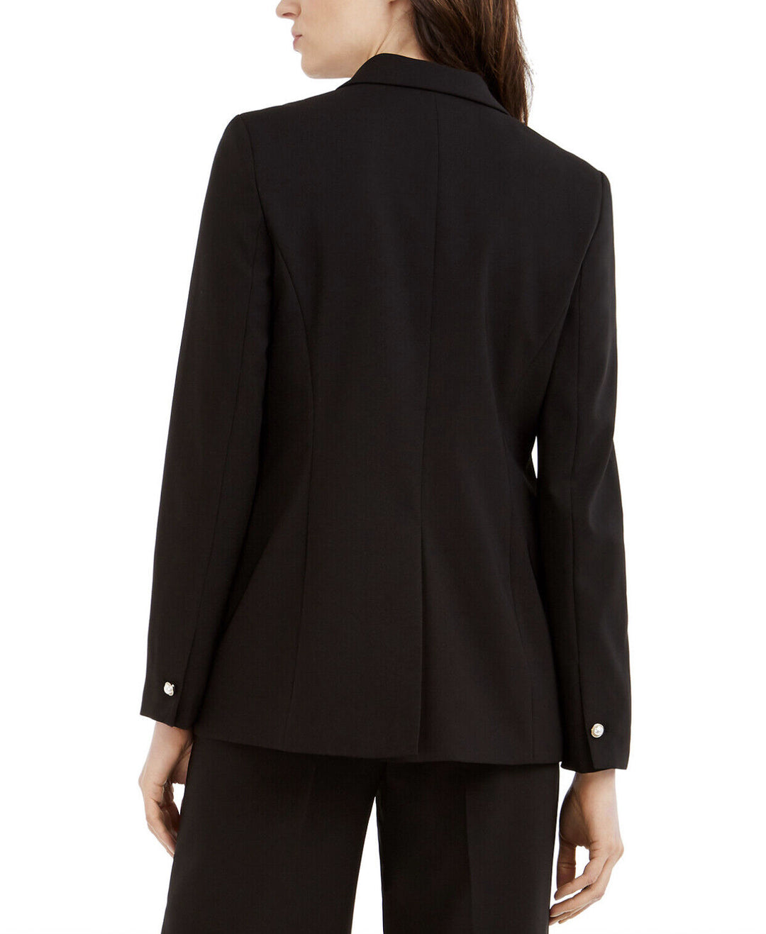 Calvin Klein Women's Imitation Pearl Open-Front Jacket