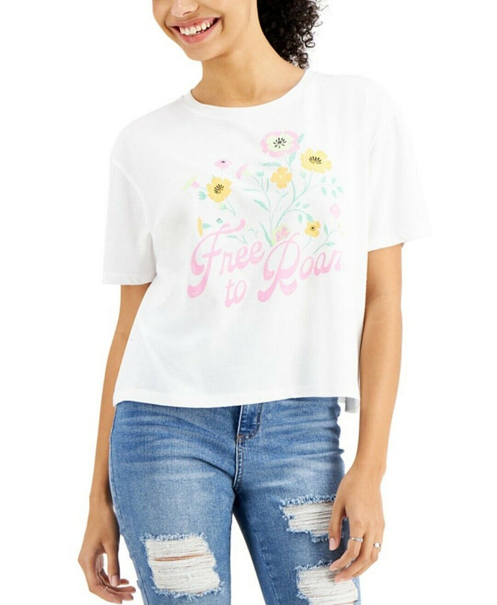 Grayson Threads Black Juniors' Free to Roam Short-Sleeve T-Shirt