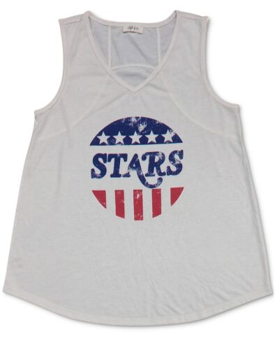 Women's Petite Top Sleeveless American Stars Tank