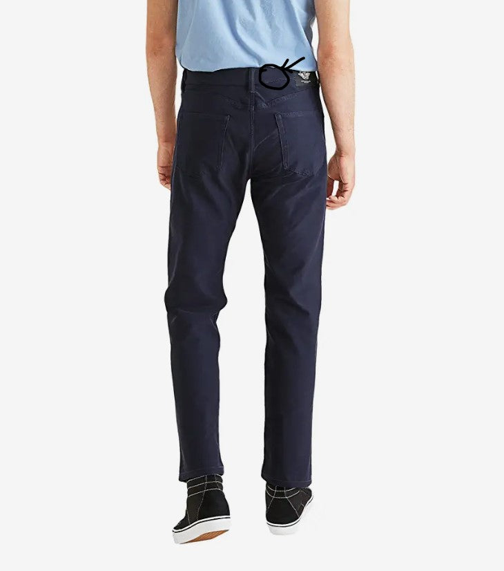 Dockers Men's Straight-Fit Comfort Knit Cut Pants Jean