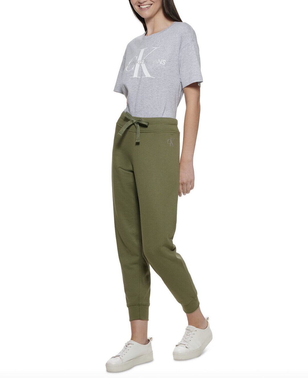 Juniors Drawstring Jogger Pants Mid Rise