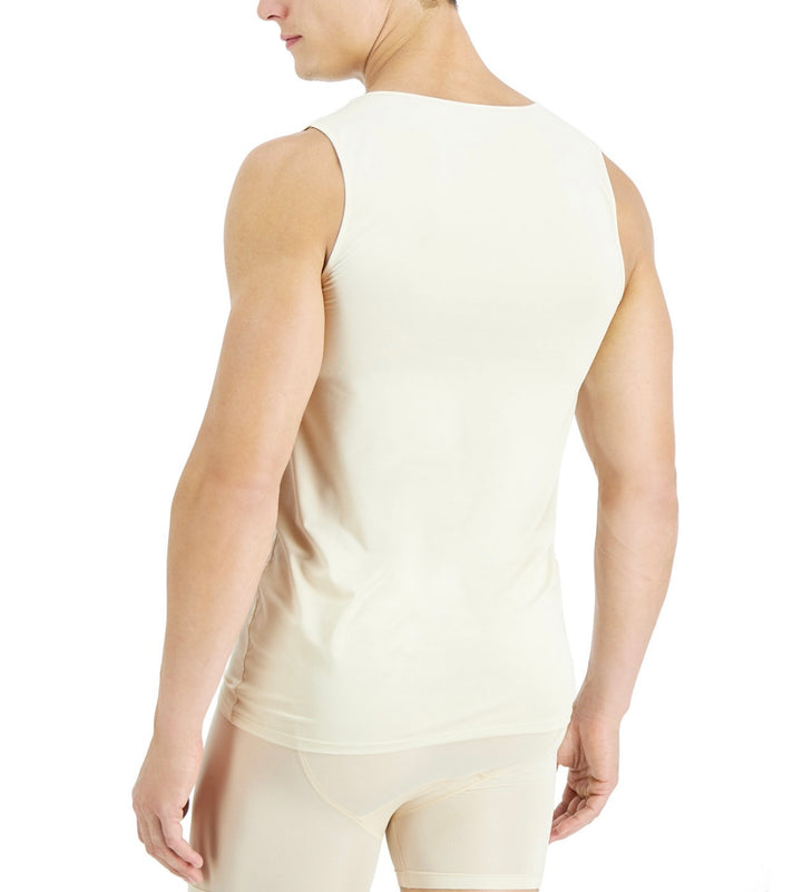 Alfani Men's Air Mesh Undershirt Tank Shell Tan Size M