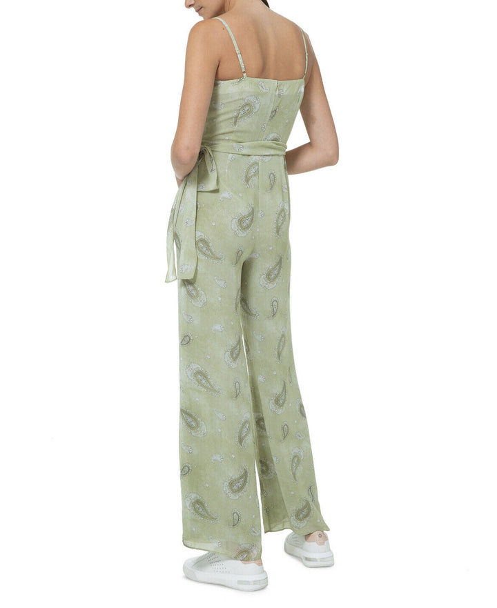 Michael Kors Women's Petite Paisley-Print Jumpsuit