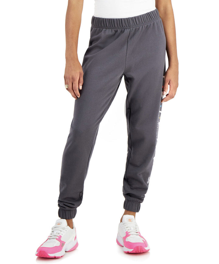 Love Tribe Juniors' Friends Fleece Joggers Iron Gate