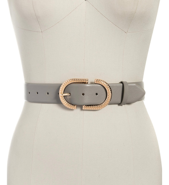 Inc International Concepts Women's Textured Buckle Belt Sizes S, M, L